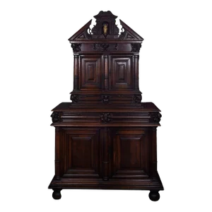 16th Century Henri II Renaissance Walnut Cabinet