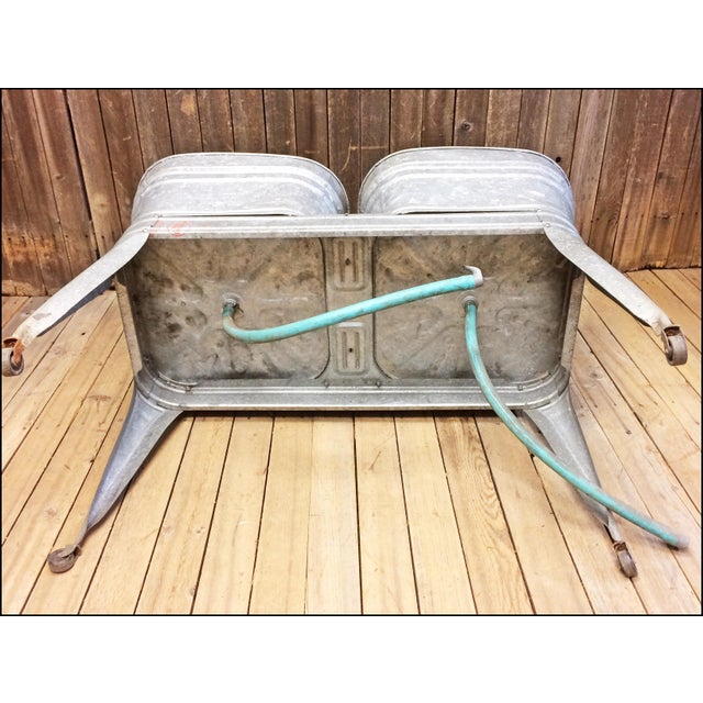 ✅ free shipping on many items! Vintage Lawson Country Galvanized Double Basin Wash Tub ...