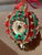 Vintage 20 Th C Beaded Christmas Ornament 5” Ball For Sale - Image 4 of 4