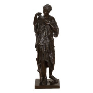 Grand Tour, Diane de Gabies, 1830s, Bronze For Sale