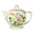 1940s Vintage Farmhouse Boho Chic Art Deco Porcelier Vitreous Large Tea Pot, 6 Cup. For Sale