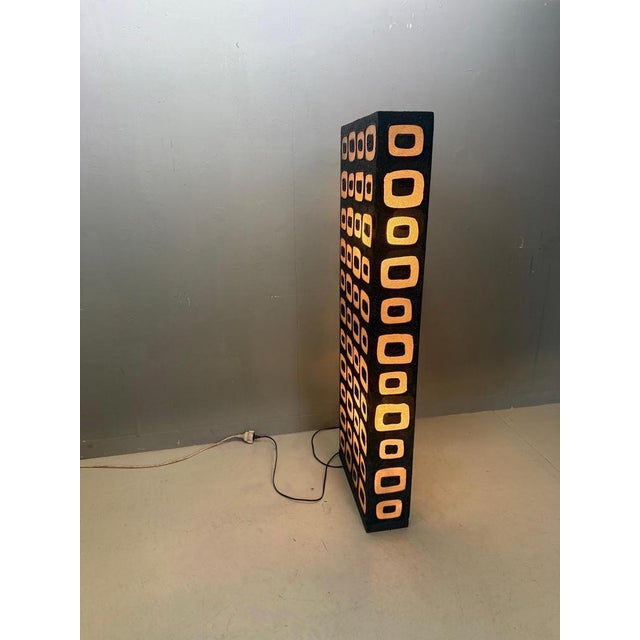 Italian Floor Lamp Room Divider, 1970s For Sale - Image 11 of 15