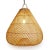 Contemporary Raw Rattan Batu Drop Pendant Light Large For Sale - Image 3 of 9