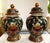 Ceramic Satsuma Temple Jars - A Pair For Sale - Image 7 of 11