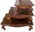 Dessin Fournir Dessin Fournir Italian Walnut Three Step Side Table For Sale - Image 4 of 7
