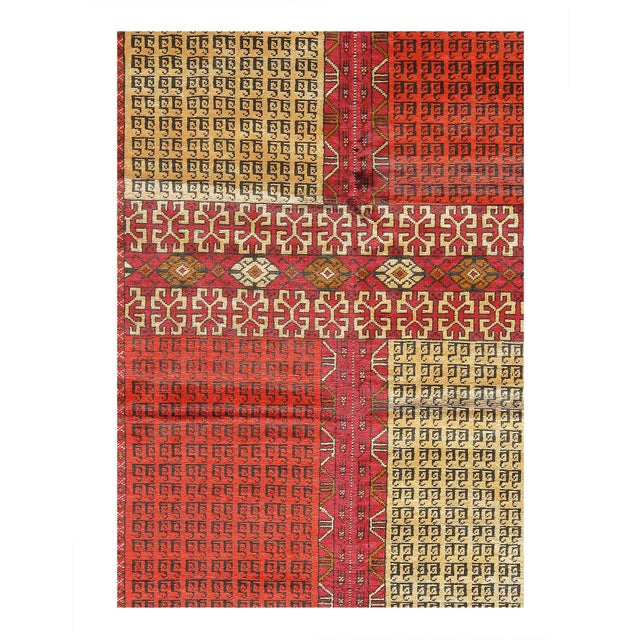 2020s Pasargad DC Double-Sided Hand-Knotted Silk Quchan Rug For Sale - Image 5 of 6