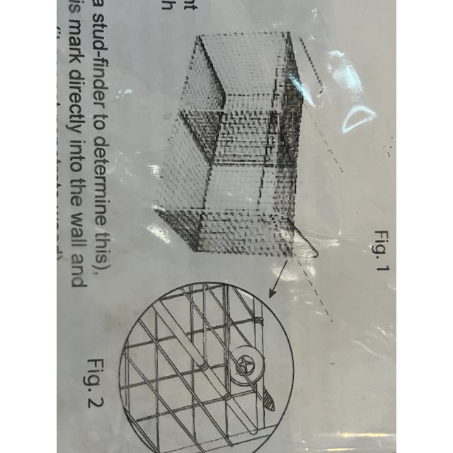 West Elm Double Wire Shelf Chairish
