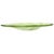 Stunning XXL-sized fruit bowl—a decorative lime-green dish made of colored crystal by Val Saint Lambert, dating from the...