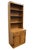 American Ethan Allen Heirloom Nutmeg Maple CRP Custom Room Plan 30" Shutter Door Cabinet W. Bookcase Top 10-4511p / 10-4019 For Sale - Image 3 of 14