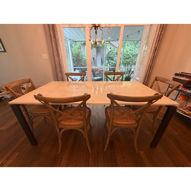 Selling a gorgeous, modern Room & Board 72-inch dining room table in immaculate condition. This is a timeless, high-end...