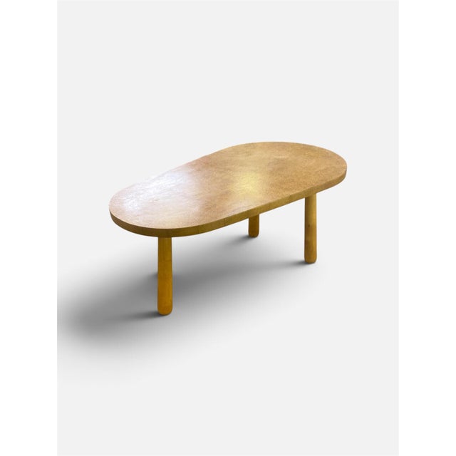 Organic Coffee Table with Elm Burl Top, France, 1950s For Sale - Image 4 of 7