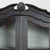 Wood 19th Century Danish Black Painted Oak Display Cabinet Vitrine Bookcase For Sale - Image 7 of 16