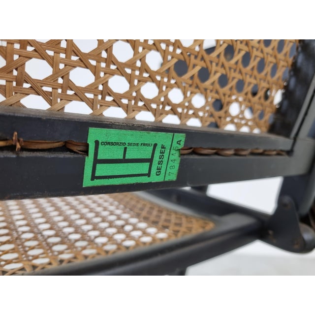 Mid-Century Italian Foldable Chair, 1960s For Sale - Image 10 of 11