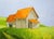 Hollister Barns 11x14 Lynne French California Rural Farm Landscape For Sale - Image 4 of 5