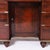 Burnt Umber Antique English Campaign Leather Top Desk For Sale - Image 8 of 10