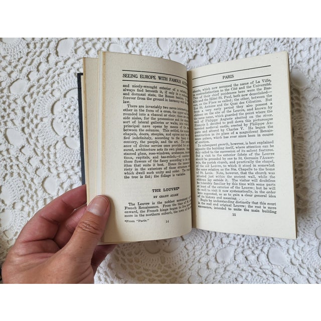 Paper 1914 Seeing Europe With Famous Authors, Set of 10 For Sale - Image 7 of 14