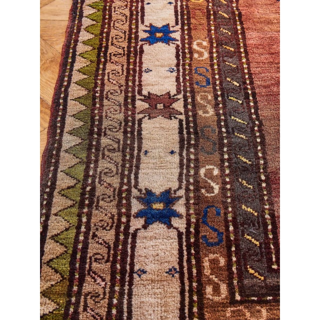 Vintage Transcaucasian Wool Rug For Sale - Image 3 of 7