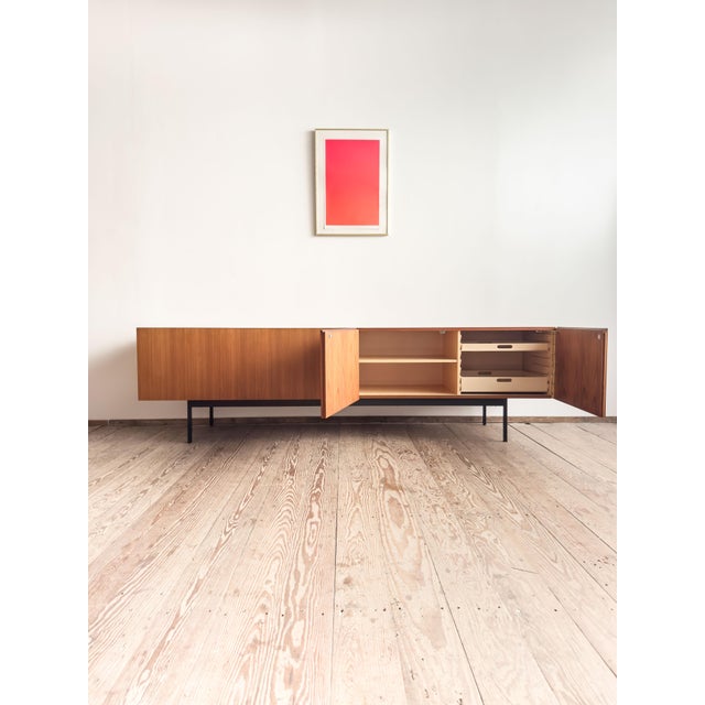 Behr Mid-Century Modern B40 Sideboard in Teak by Dieter Waeckerlin for Behr, 1960s For Sale - Image 4 of 18