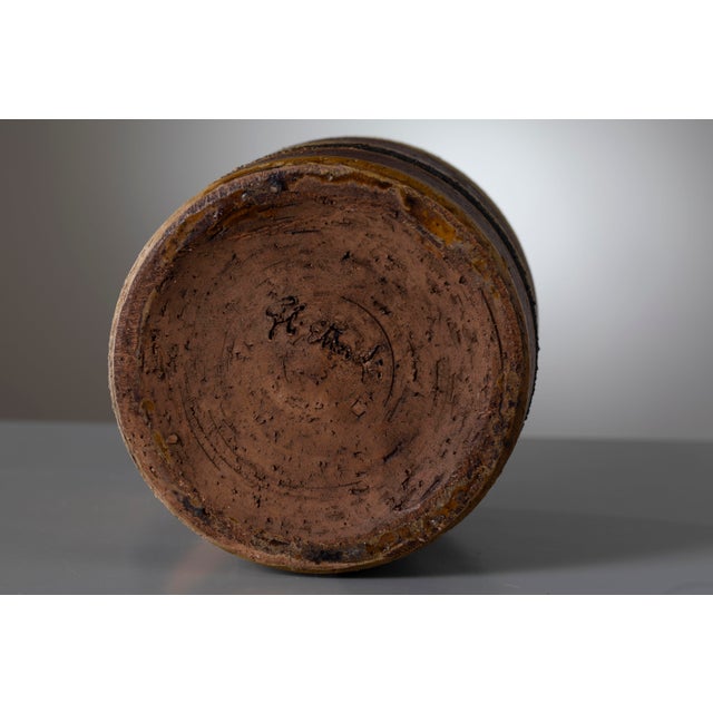 Studio Pottery Vase by Ivo De Santis for Gli Etruschi, Italy, 1953 For Sale - Image 9 of 10
