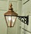 Large Copper Wall Hanging Lantern, 1960 For Sale - Image 6 of 8