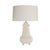 Drawing inspiration from the sinuous lines of Art Nouveau, this hand-crafted ceramic lamp features an elegant, flowing...