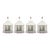 Contemporary Winter Gazebo Ornament (Set of 4) For Sale - Image 3 of 3
