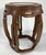 Vintage Asian Carved Wood Garden Stool For Sale In Kansas City - Image 6 of 11