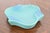 A gorgeous Arts & Crafts period turquoise glazed ceramic art pottery tray or catchall By Van Briggle (signed to the...