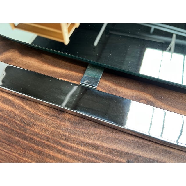 Bauhaus Mirror in Chrome Steel, 1950s For Sale - Image 10 of 17