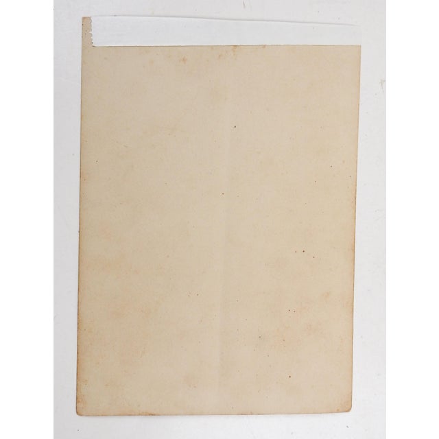 Early Sepia Photograph of Buck Jones Western Movie Star For Sale - Image 4 of 4