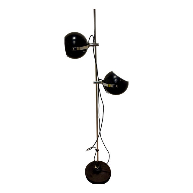 Double Eye Ball Standing Light by Max Liebert for Anvia Almelo, 1960 For Sale