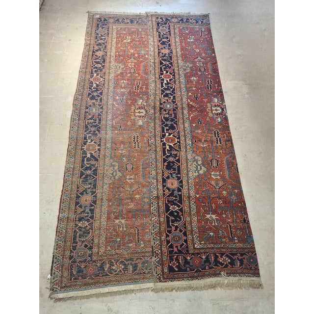 Circa 1920 Serapi Rusty Red All Over Design For Sale - Image 11 of 11
