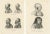 Brodtmann, Japanese, Chinese, and Kamchatkan Peoples, 1827, Lithographs, Set of 2 For Sale