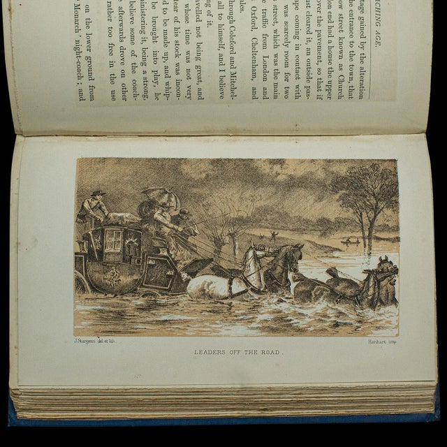 1888's Antique Hard Bound Book the Coaching Age For Sale - Image 11 of 12