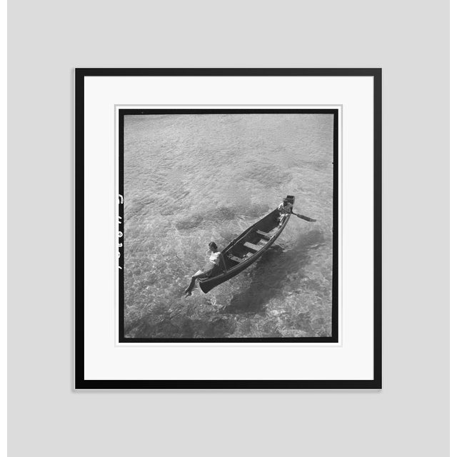 Modern Model in Montego Bay 1946 by Toni Frissell Framed C Print For Sale - Image 3 of 3
