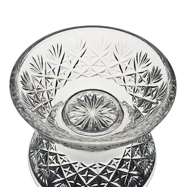 Transparent Waterford Hospitality Irish Lead Crystal Party Bowl With Box 5" For Sale - Image 8 of 15
