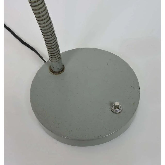 Mid-Century Modern Kurt Versen Mid-Century Modern Cone Gooseneck Desk Lamp For Sale - Image 3 of 10