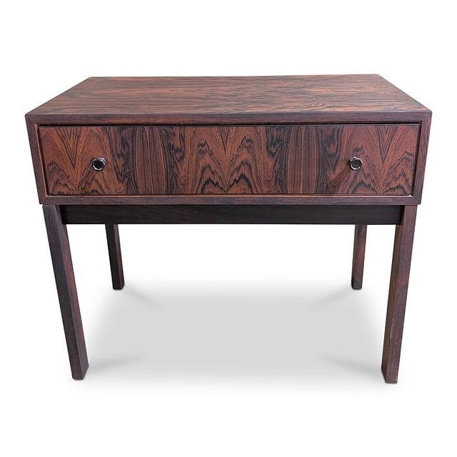 Vintage Danish made in the 1950's and recently refurbished in our Red Hook workshop Dimensions 19.5" H 23.75" L and 12.75"...