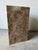 1980’s Postmodern Emperador Marble Cube Pedestal / Dining Table Base For Sale - Image 12 of 12