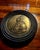 A striking and intellectually compelling 19th-century grand tour cast bronze commemorative medal plaque depicting the...
