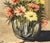 Early 21st Century Still Life With Pink and Yellow Flowers in Oil on Canvas For Sale - Image 5 of 7