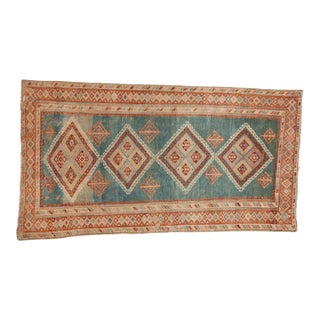 Vintage Distressed Malayer Rug - 4'4" x 7'5" For Sale