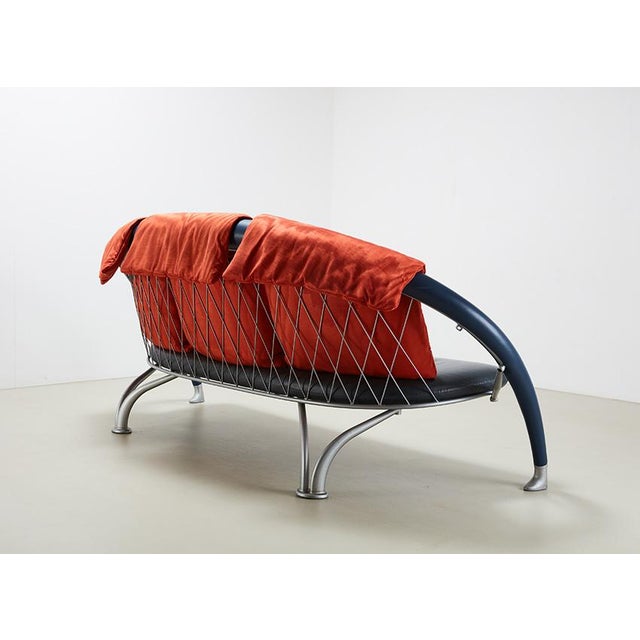 Postmodern Postmodern Axale Sofa by Andrea Branzi for Cassina, 1988 For Sale - Image 3 of 10