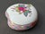 Herend Vintage Herend Porcelain Heart Trinket Box For Sale - Image 4 of 17