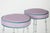1970s Lilac Faux Bamboo Bar Stools With Powder Coated Frames For Sale - Image 5 of 6