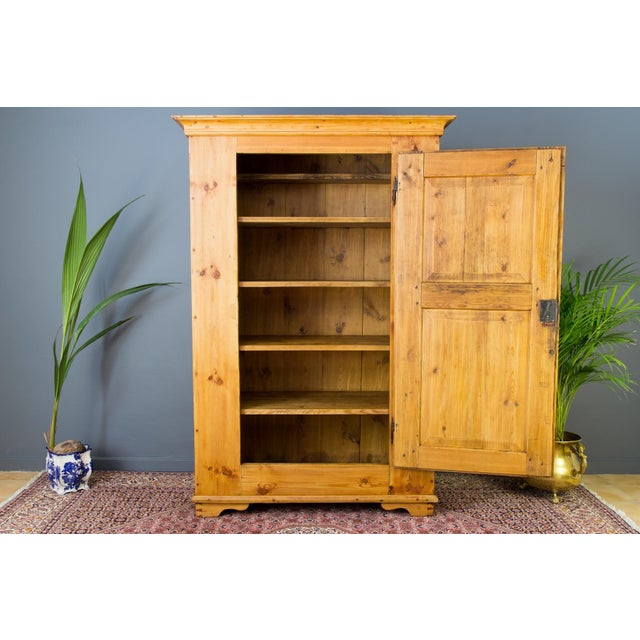 Rustic Pine Cabinet, 1920s For Sale - Image 3 of 18