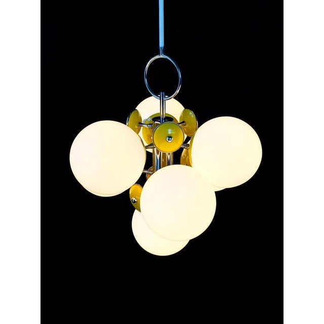 Vintage Chandelier from Stilnovo, 1970 For Sale - Image 3 of 6