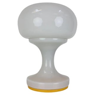 Glass Table Lamp by Valasske Mezirici, 1970s For Sale