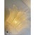 Contemporary Venetian Transparent Graniglia Leaves Murano Glass Wall Sconce by Simoeng For Sale - Image 3 of 8