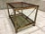 Mastercraft Aged Brass & Glass Tiered End Table For Sale In Denver - Image 6 of 13